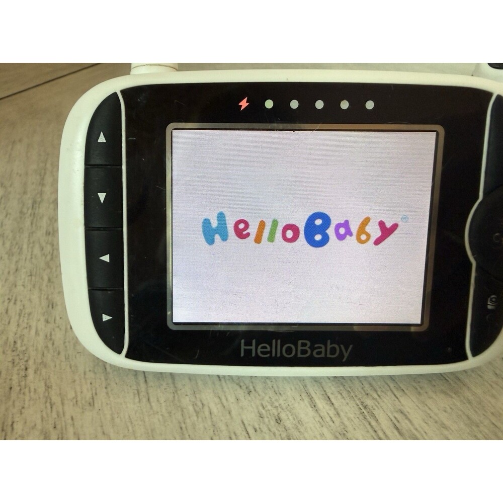 HelloBaby HB65 Video Baby Monitor Parent Unit Remote Pan Tilt Camera Power Cords - Picture 9 of 13